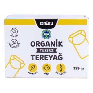 Organik Tuzsuz Bebek Tereyağı 125GR